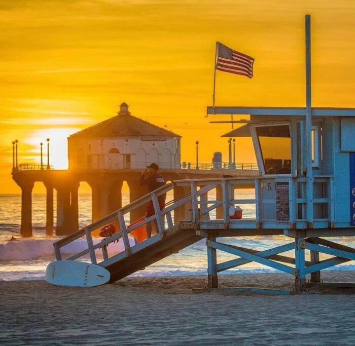 Brand New Ocean-View Beach Home Steps To The Sand! Manhattan Beach Ngoại thất bức ảnh